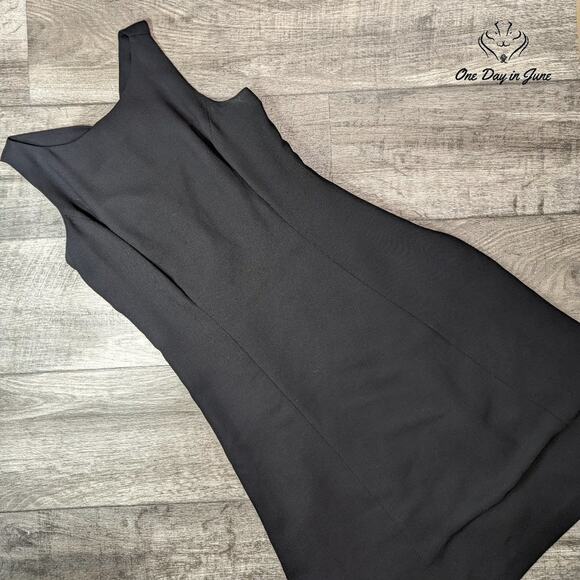 Talbots Sleeveless Little Black Dress Size 6 - Picture 1 of 5